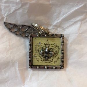🔥 2/$30 ⚜️ Fleur-de-lis Victorian Steampunk Antique-Style Necklace Pendant